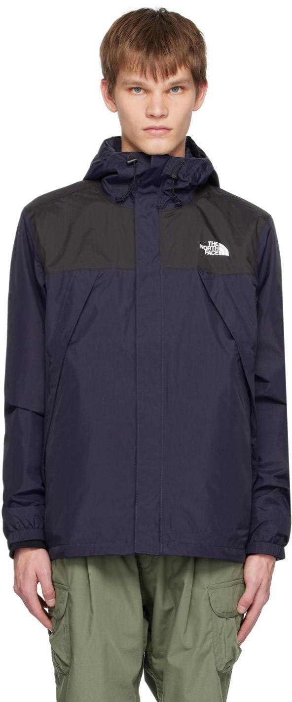 The North Face Navy Antora Jacket in Blue for Men | Lyst