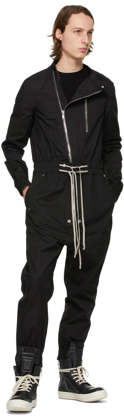 Rick Owens Gary Flightsuit in Black for Men | Lyst