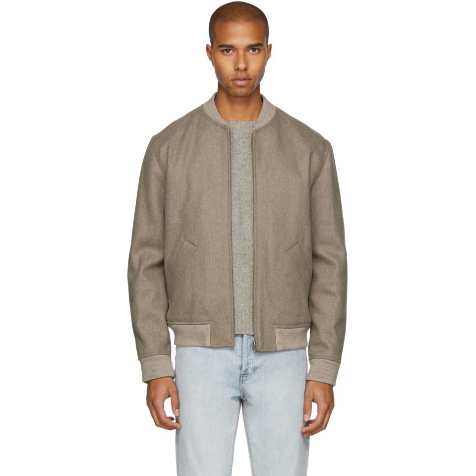 apc wool bomber