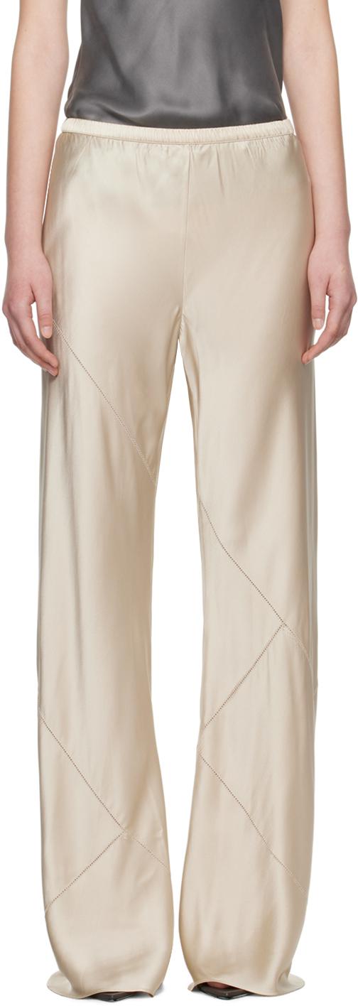 SILK LAUNDRY レディース ブラック オフホワイト Splice ラウンジ 