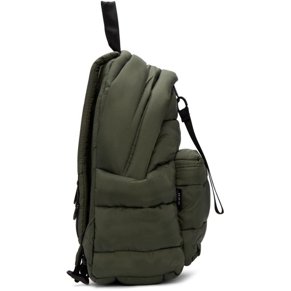 eastpak khaki backpack