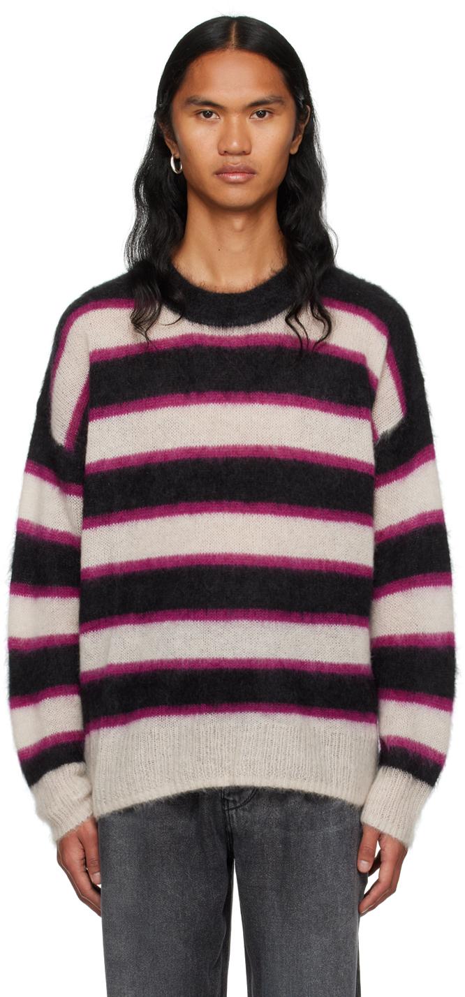 Isabel Marant メンズ レッド マルチカラー Drussellh クルーネック 