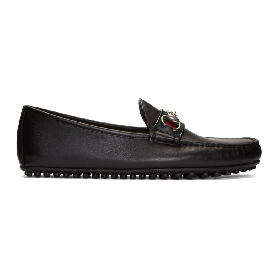 Gucci Black 'kanye' Driving Loafers for Men | Lyst