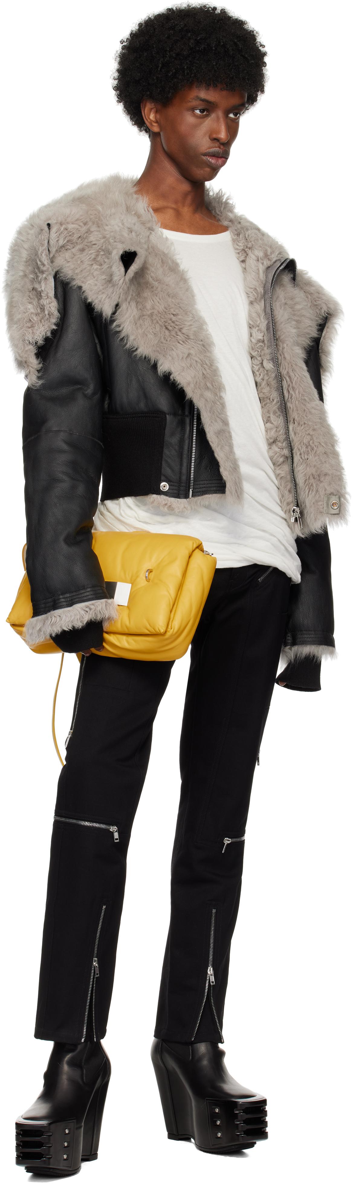 Rick Owens Porterville Grilled Wedge Beatle Chelsea Boots in