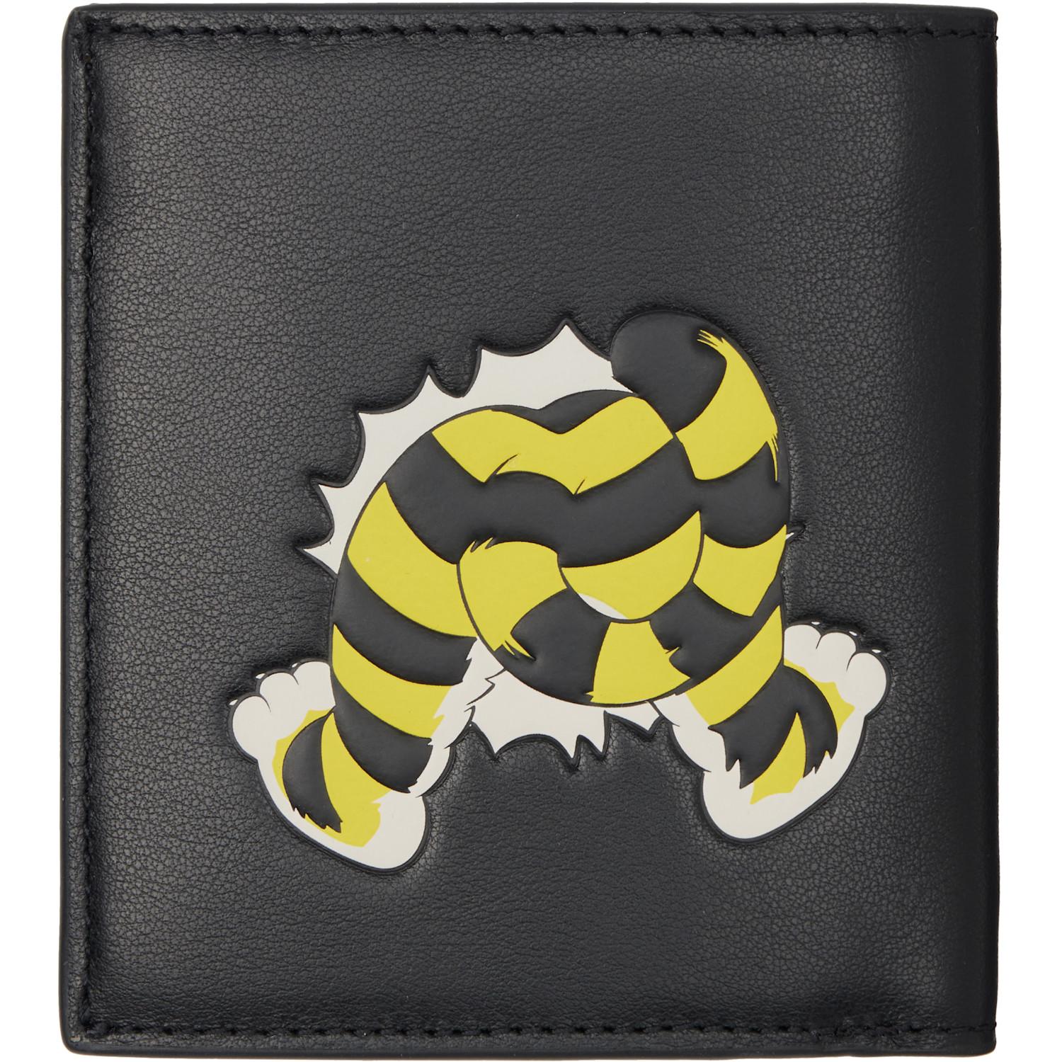 KENZO Paris Wild Tiger' Mini Fold Wallet in Metallic for Men