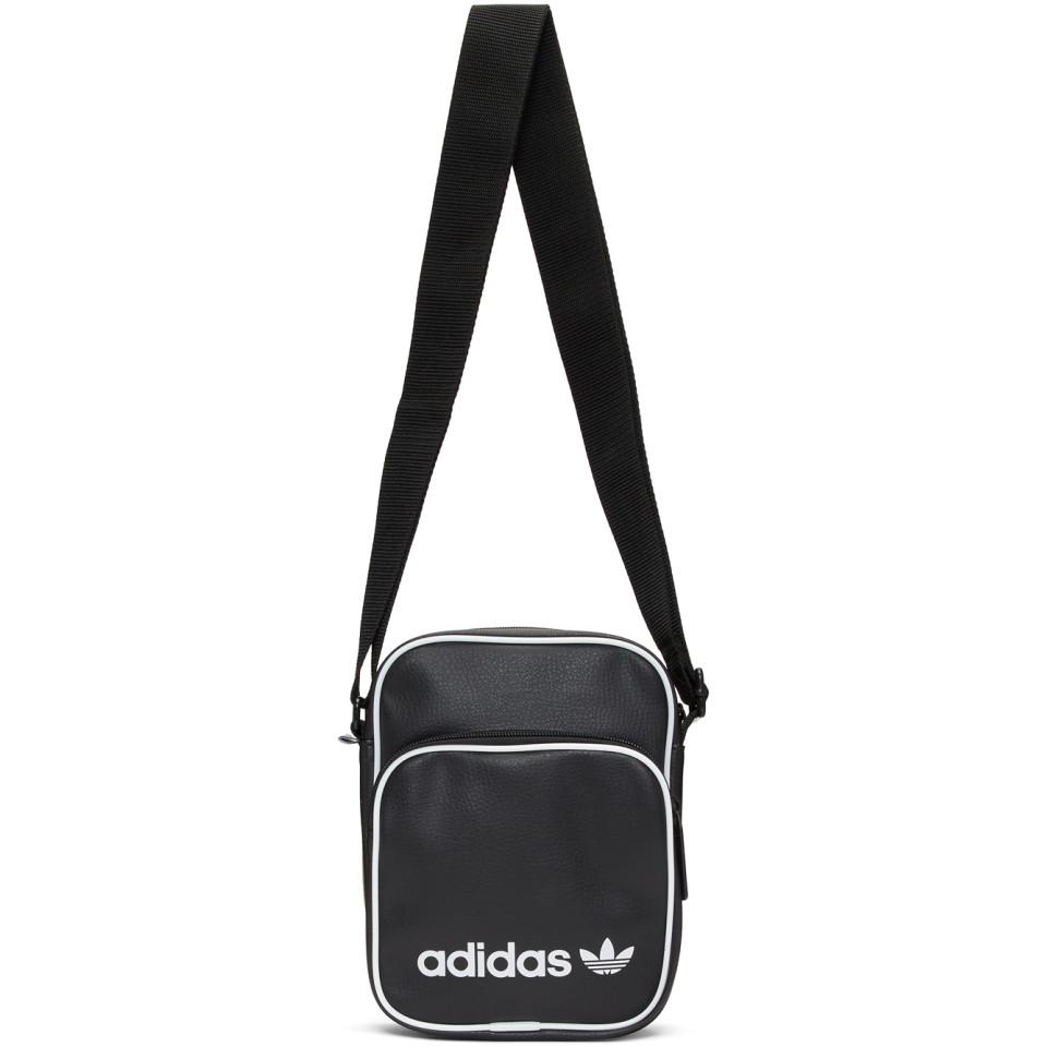 adidas Originals Mini Vintage Crossbody Bag in Black for Men | Lyst