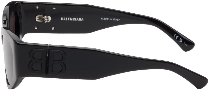 Balenciaga メンズ ブラック キャットアイサングラス サングラス Balenciaga メンズ ブラック キャットアイサングラス サングラス