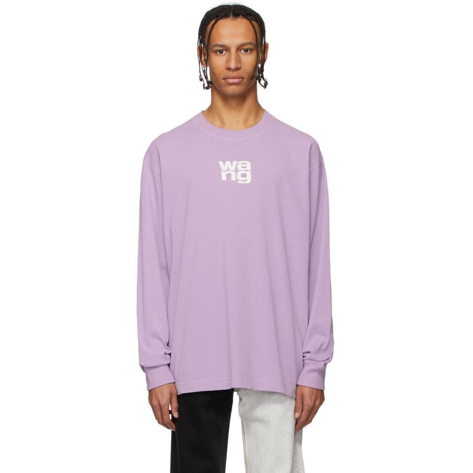 Alexander Wang Purple Glow Puff Shirt 