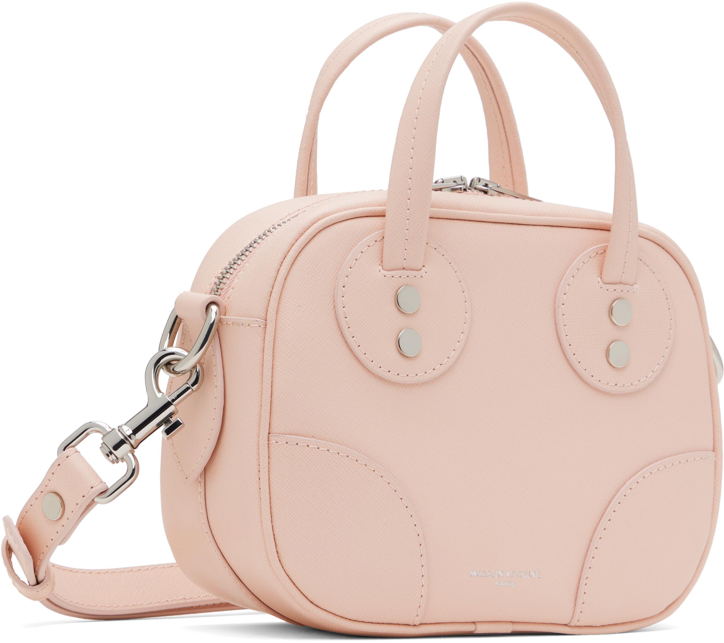 【関税込み】Maison Kitsune ピンク Boogie バッグ Maison Kitsuné Boogie Bag in Pink | Lyst