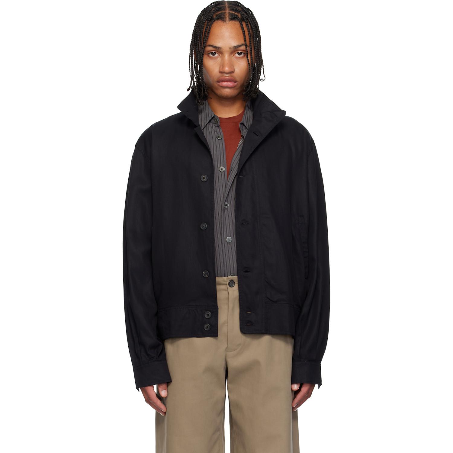Our Legacy Mock Bomber Jacket in Black for Men | Lyst