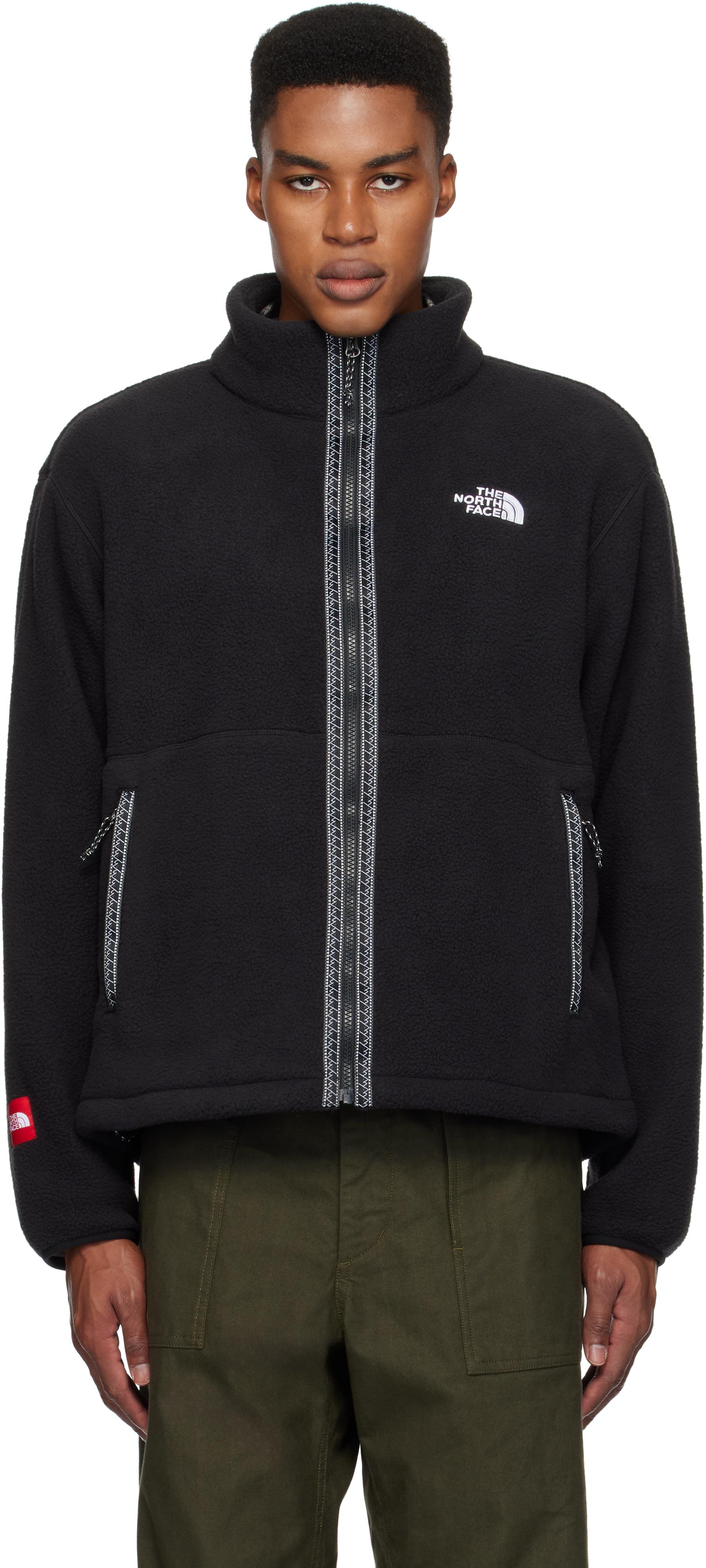 The North Face Tnf Fleeski Full Zip Jacket in Black for Men Lyst UK