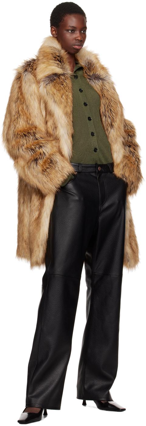 RECTO. 70S Orchid Faux-Fur Coat in Black | Lyst RECTO. 70S Orchid Faux-Fur Coat in Black | Lyst