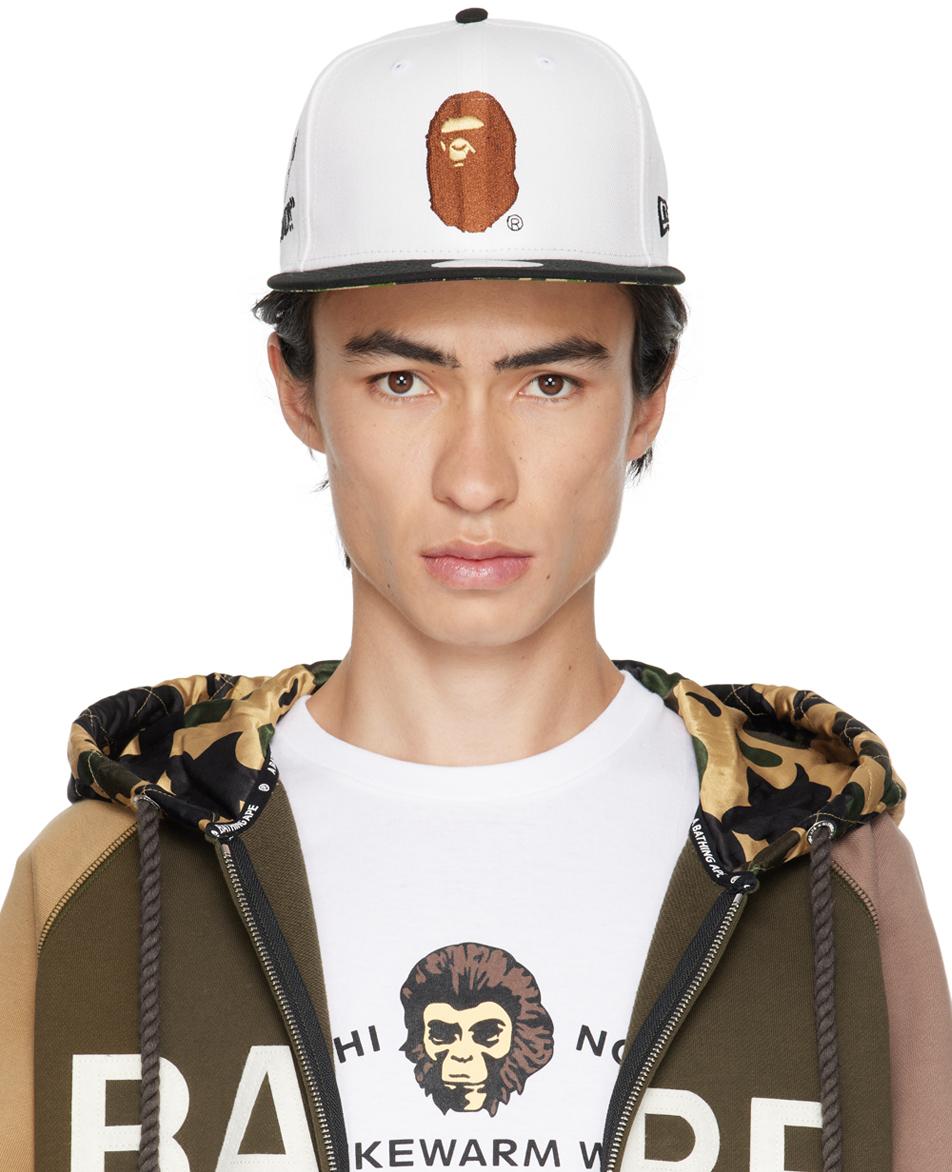 A Bathing Ape & Black New Era Edition 9fifty Ape Cap in Green for Men ...