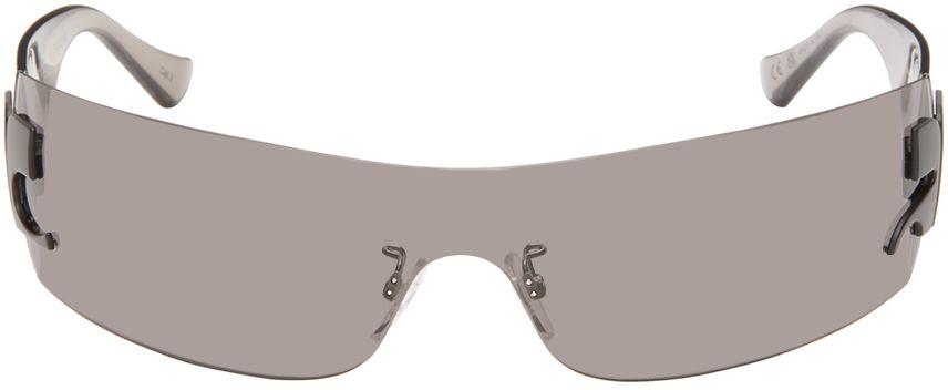 Courreges Black Vision Sunglasses | Lyst