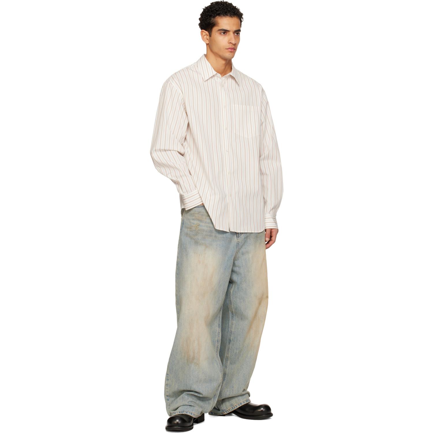 we11done Layered Jeans in Blue for Men | Lyst