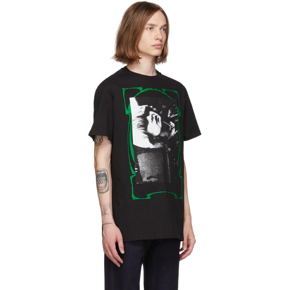 Download Raf Simons Black And Green Layered Short Sleeve Shirt for ...