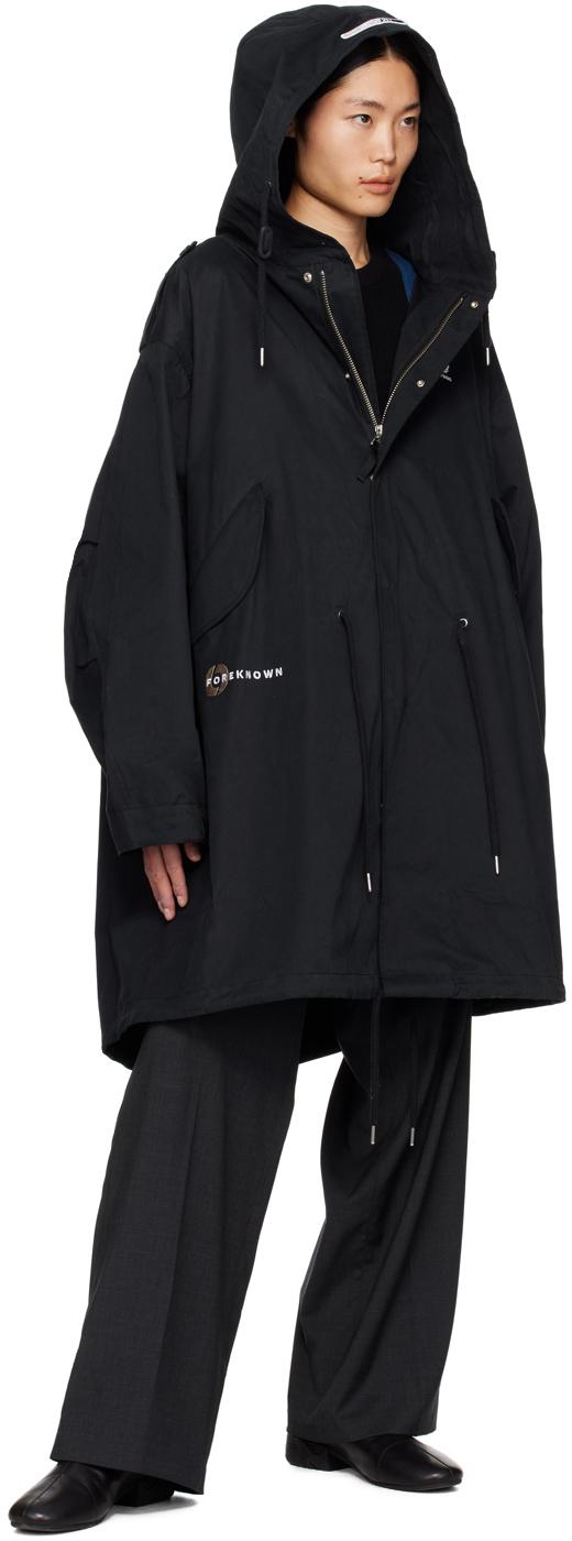 Raf Simons Black Fred Perry Edition Coat for Men | Lyst UK