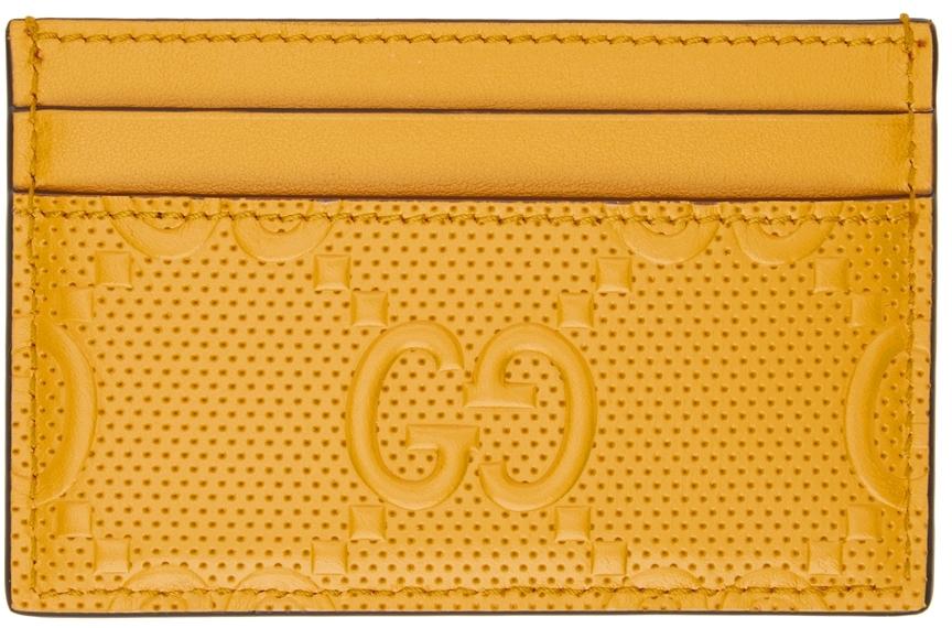 gg embossed card case