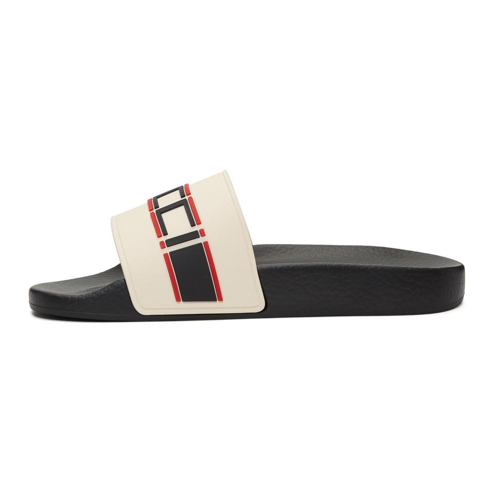 off white gucci slides