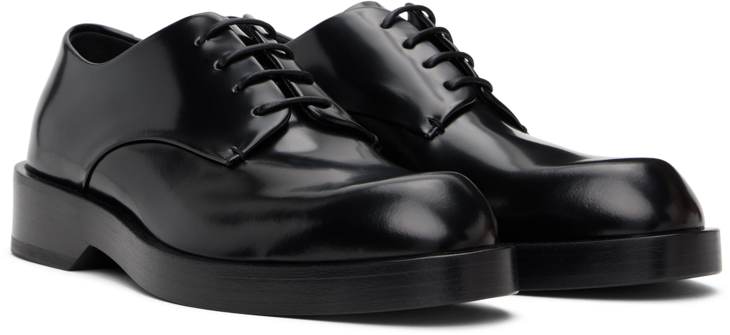 Jil Sander  -- cap toe lace up — PRICE DROP Lace Up Leather Ankle Boots by Jil Sander- La Garçonne main image 3
