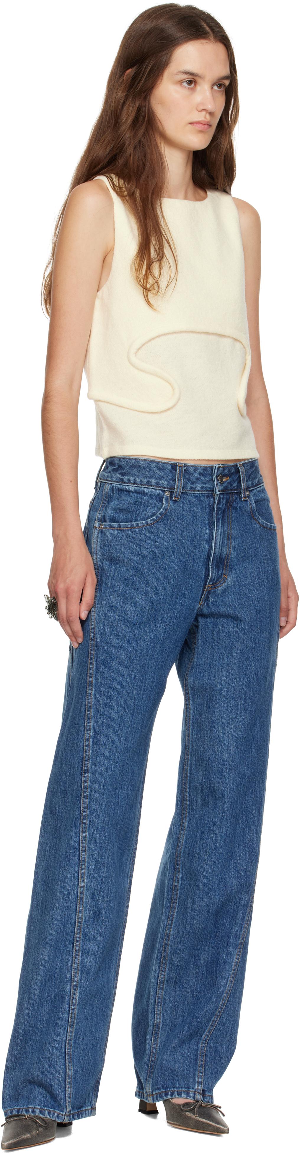 レディース Eckhaus Latta ノースリーブ、タンクトップ