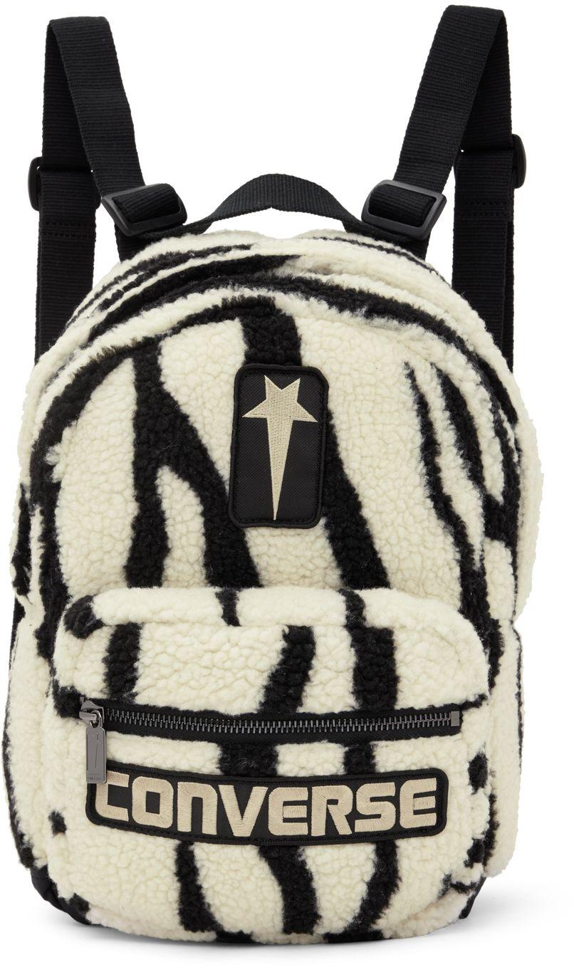 Rick Owens DRKSHDW Black & White Converse Edition Zebra Go Lo Backpack for  Men | Lyst