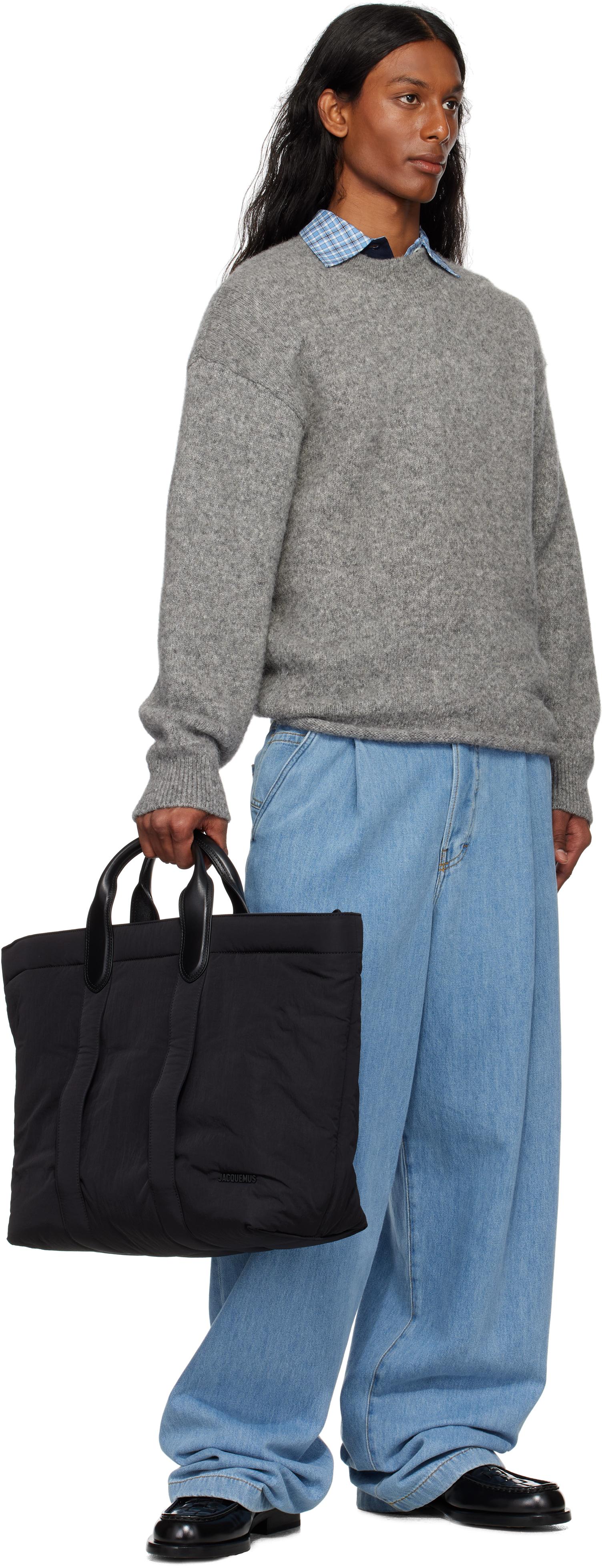 JACQUEMUS【関税込み】La Croisiere The Bambino shopper トート Jacquemus La Croisière 'The Bambino Shopper' Tote in Black