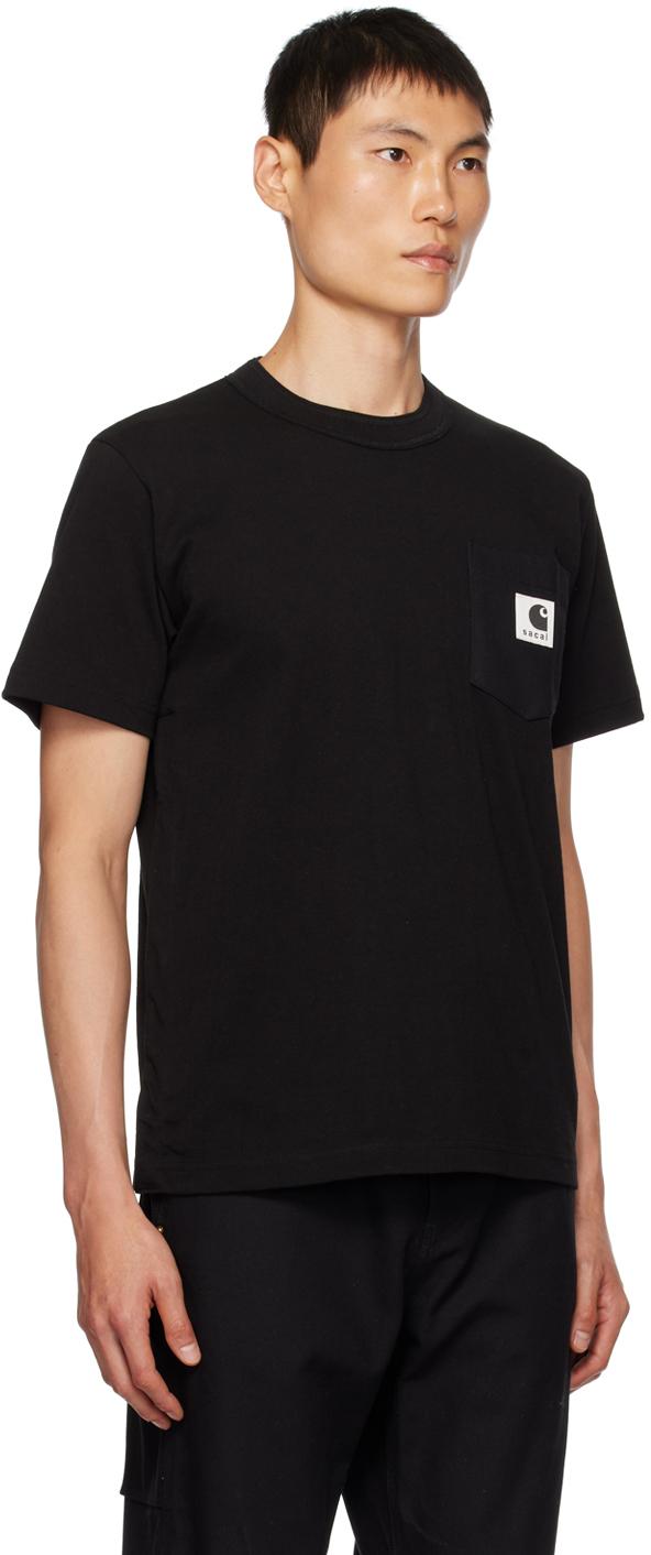 Sacai Black Carhartt Wip Edition T-shirt for Men | Lyst Canada