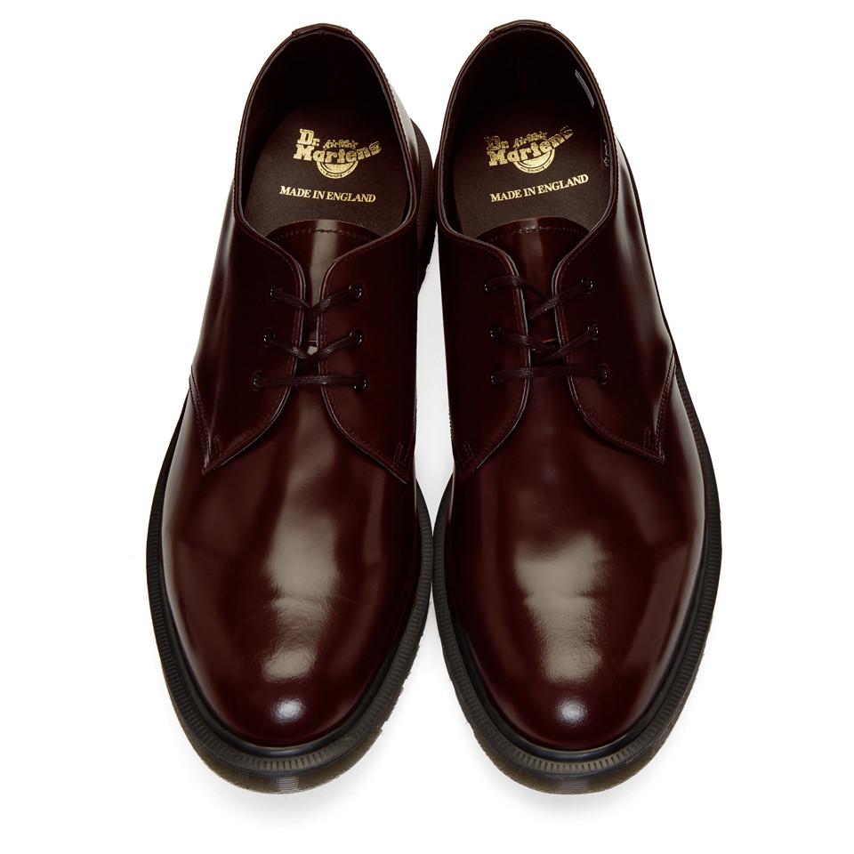 dr martens 1461 merlot