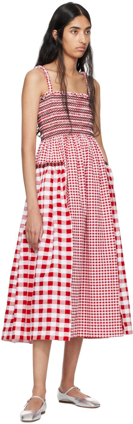molly-goddard-RED-Jacob-Midi- molly-goddard-RED-Jacob-Midi-