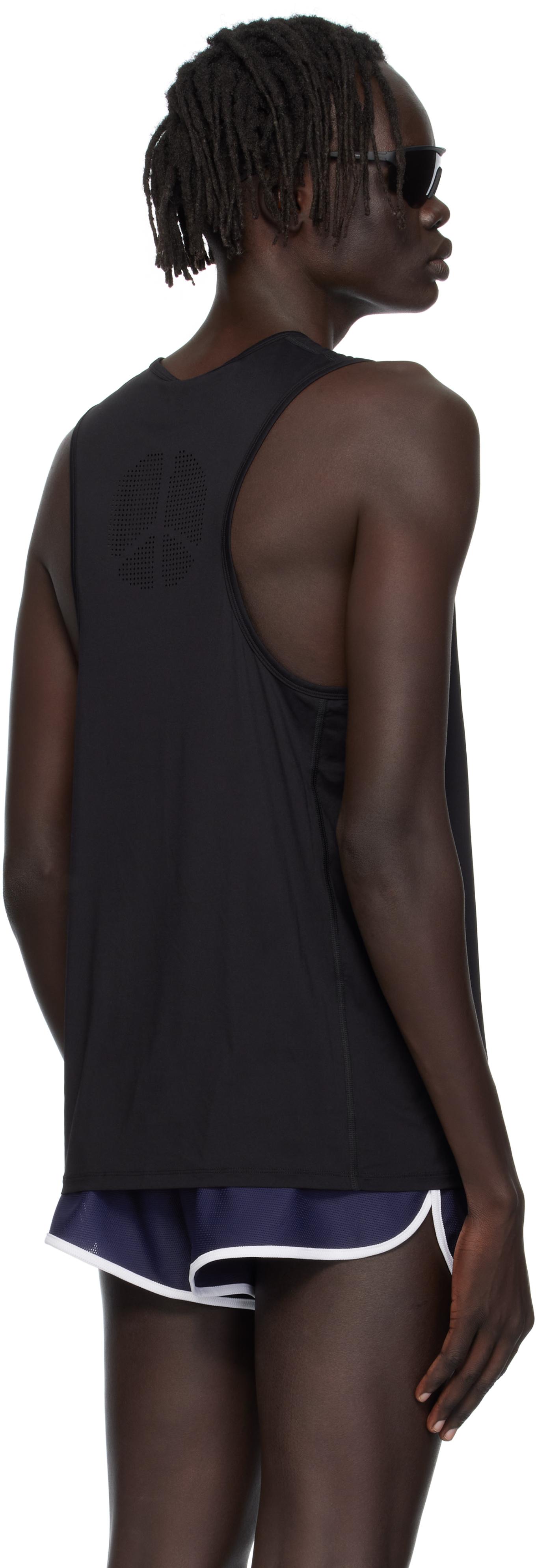 District Vision Ultralight Aloe Singlet Tank Top in Black for Men