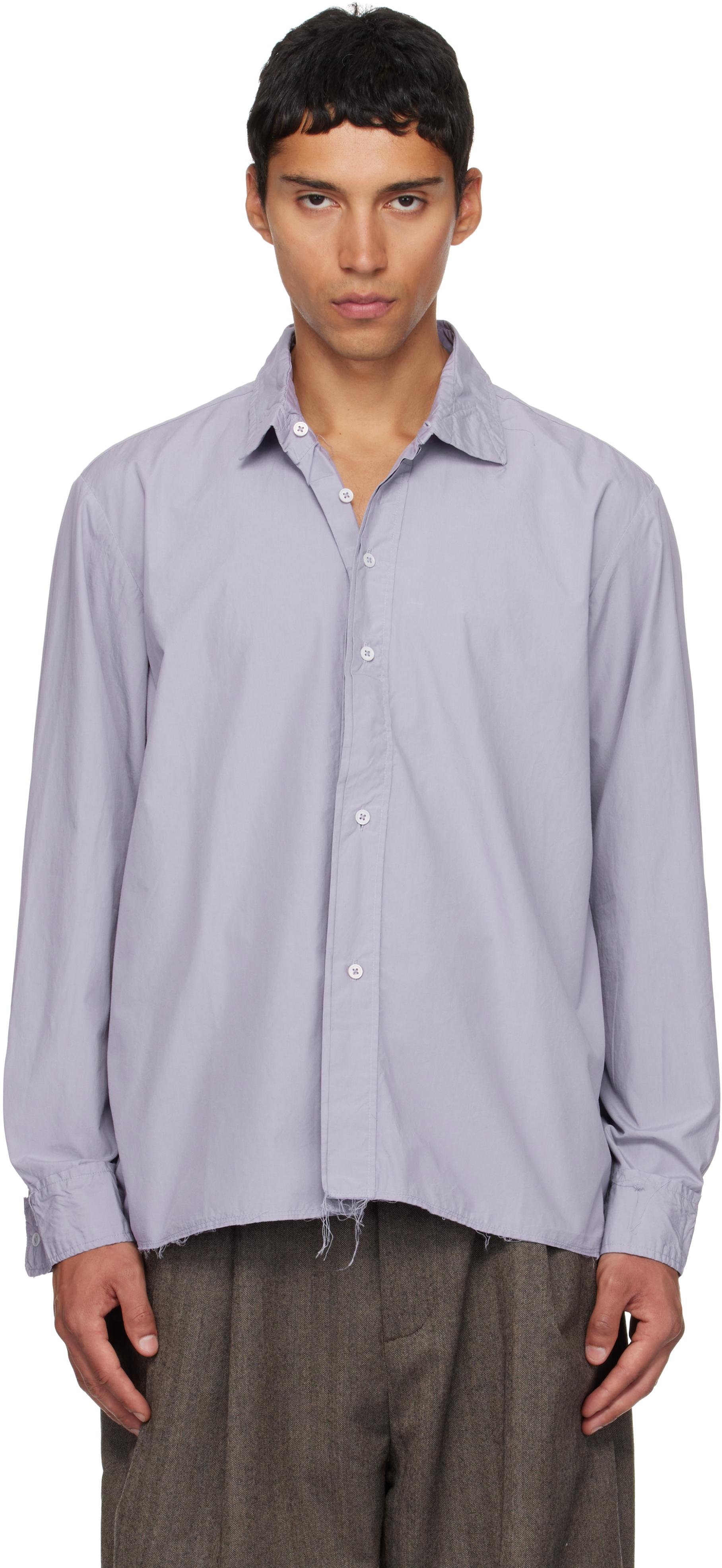 Camiel Fortgens Folded Shirt in Gray for Men | Lyst