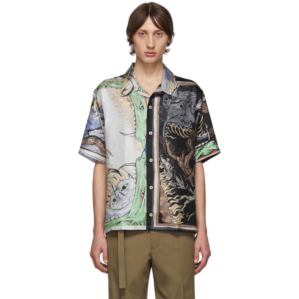 givenchy hawaiian shirt