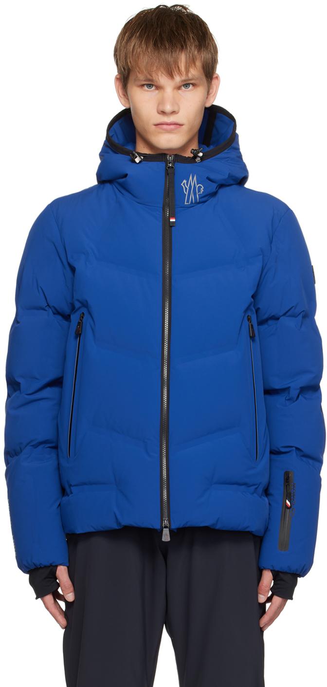 Moncler grenoble blue jacket