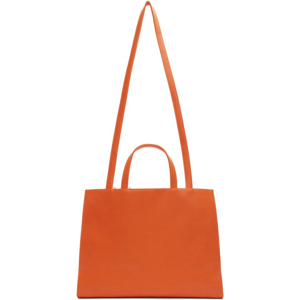 medium red telfar bolsa