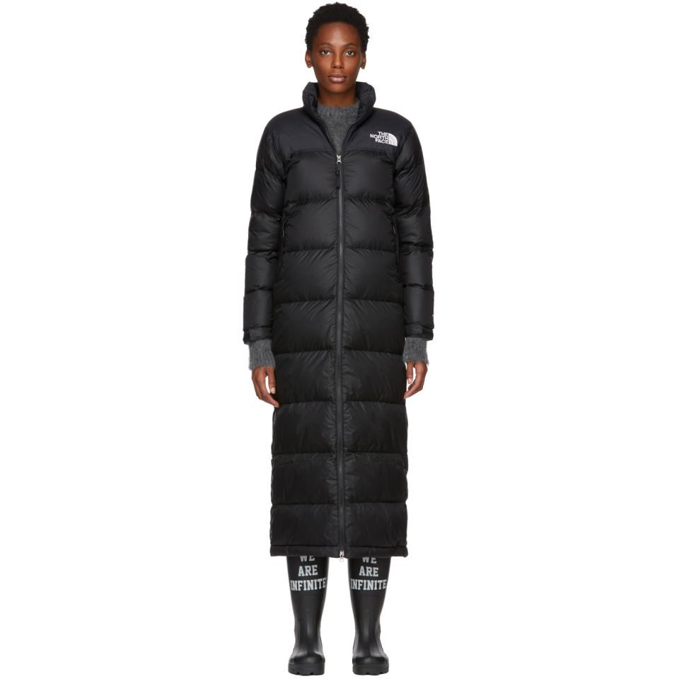 the north face nuptse duster jacket