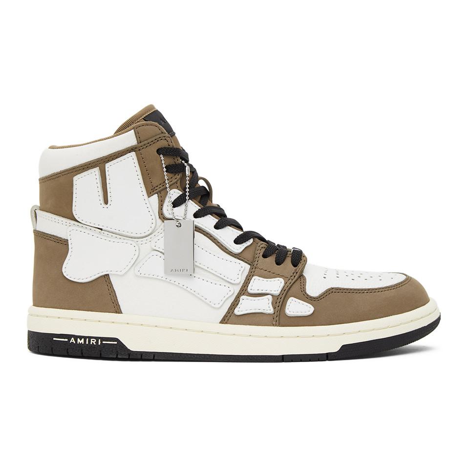 amiri skeleton sneakers