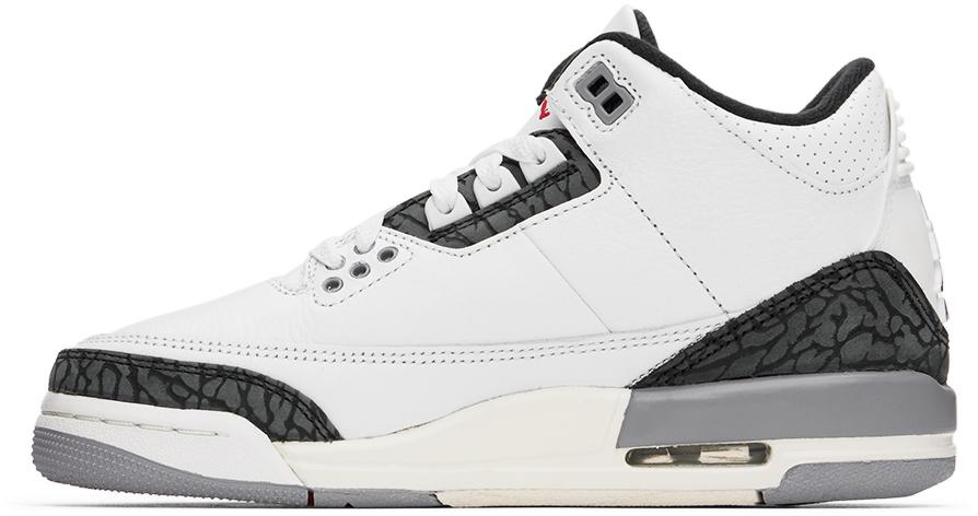 Nike レディース ブラック ジュニア｜ホワイト＆グレー Air Jordan 3 