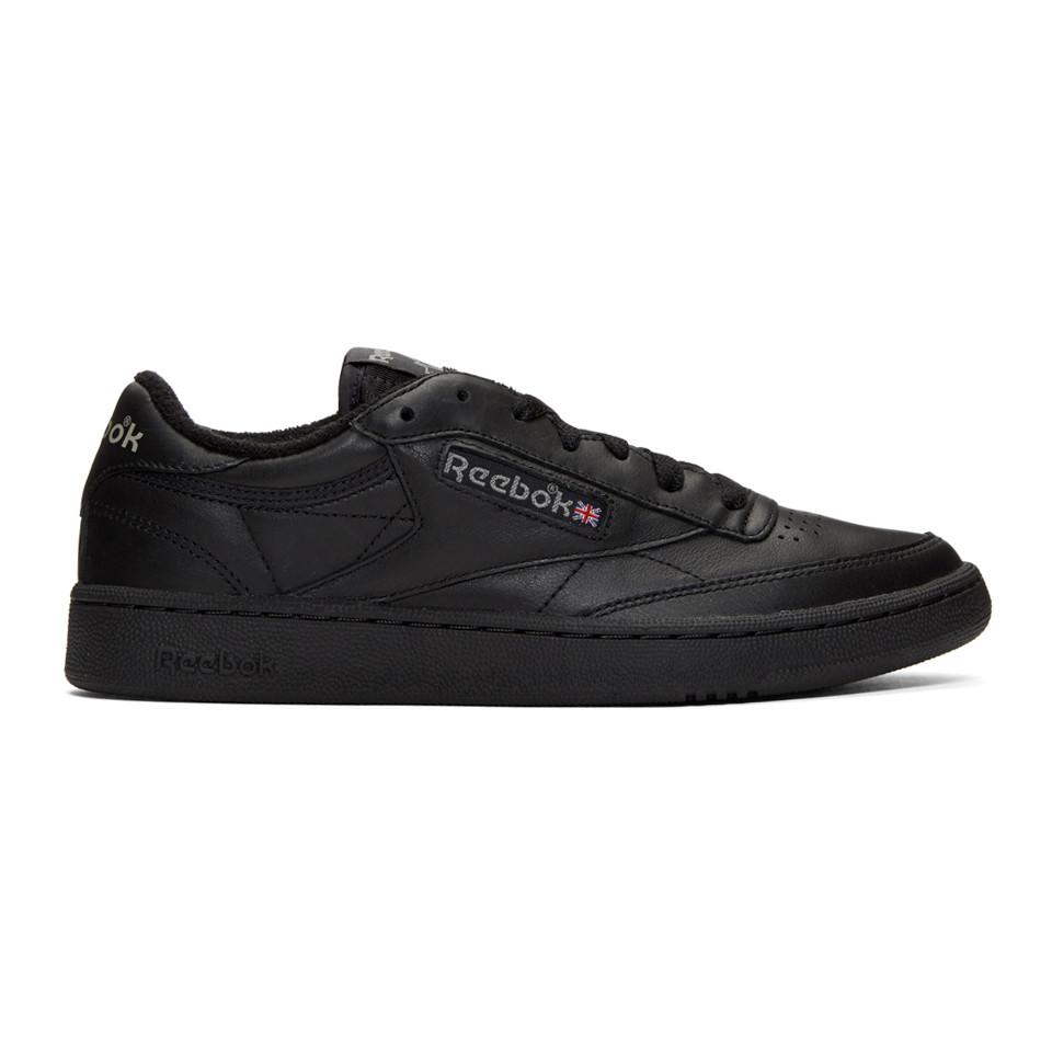 reebok black club c