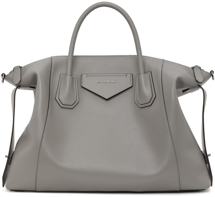 givenchy antigona pearl grey