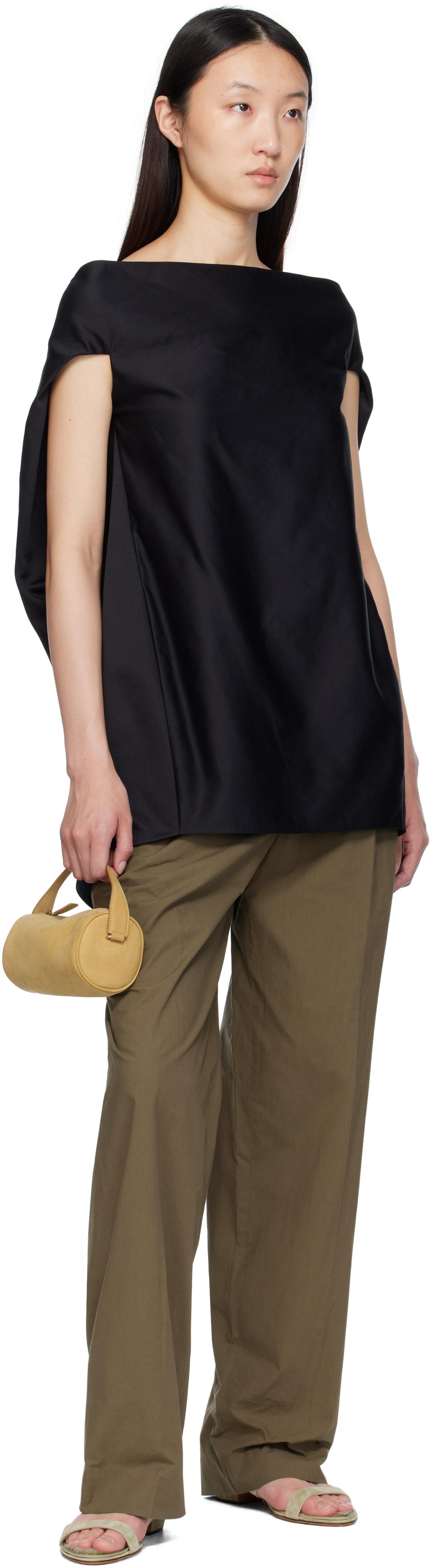 The Row グリーン Awar ストラップ ヒールサンダル ブラック | Lyst