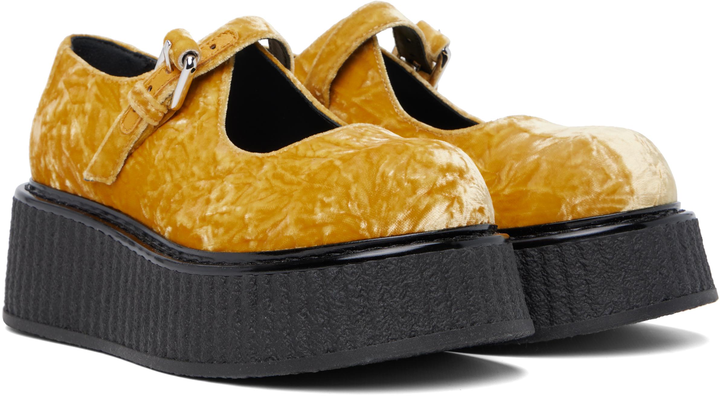 【関税込み】Moschino イエロー Olivia ローファー Moschino Platform heels and pumps for Women | Online Sale up