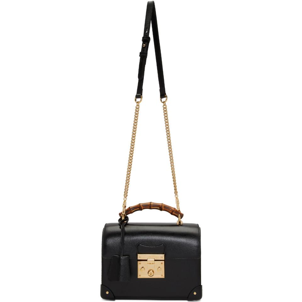 グッチ　パドロック　スモール　バンブー　ショルダーバッグ GUCCI（グッチ） GGスモールバンブー パドロック ゴールド金具