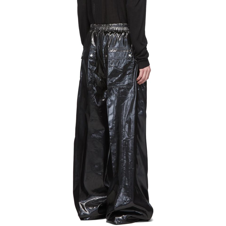 Rick Owens Black Jumbo Bela Trousers for Men | Lyst