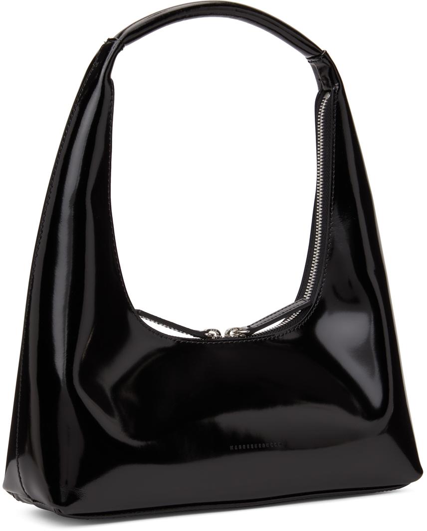 Marge Sherwood Bessette Leather Shoulder Bag In Black