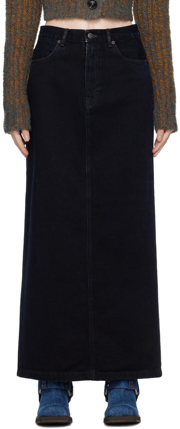 【Acne Studios】 Signature Talia Darkside マキシスカート Acne Studios】 Signature Talia Darkside マキシスカート