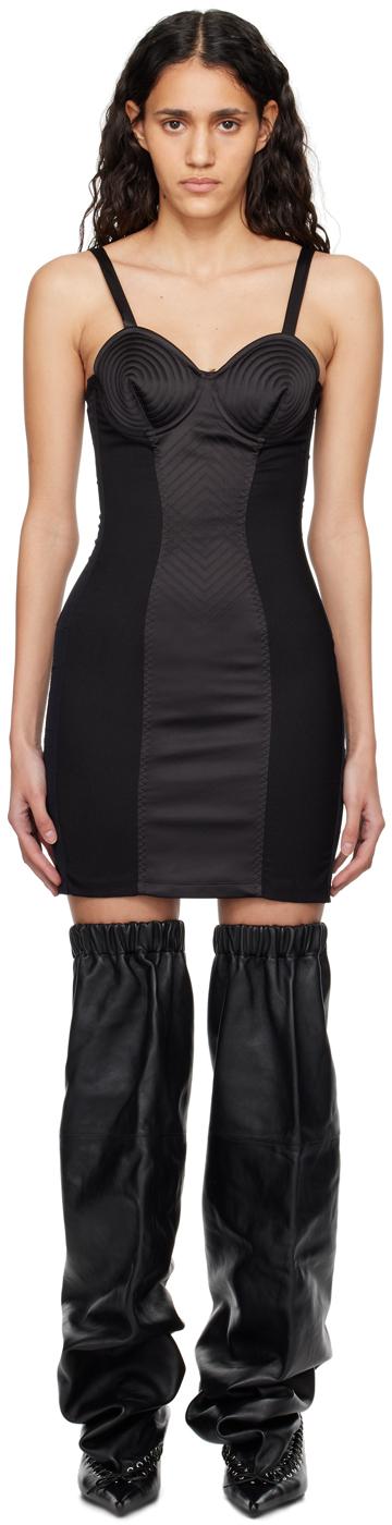 Jean Paul Gaultier レディース ブラック The Iconic ミニドレス Jean Paul Gaultier レディース ブラック The Iconic ミニドレス