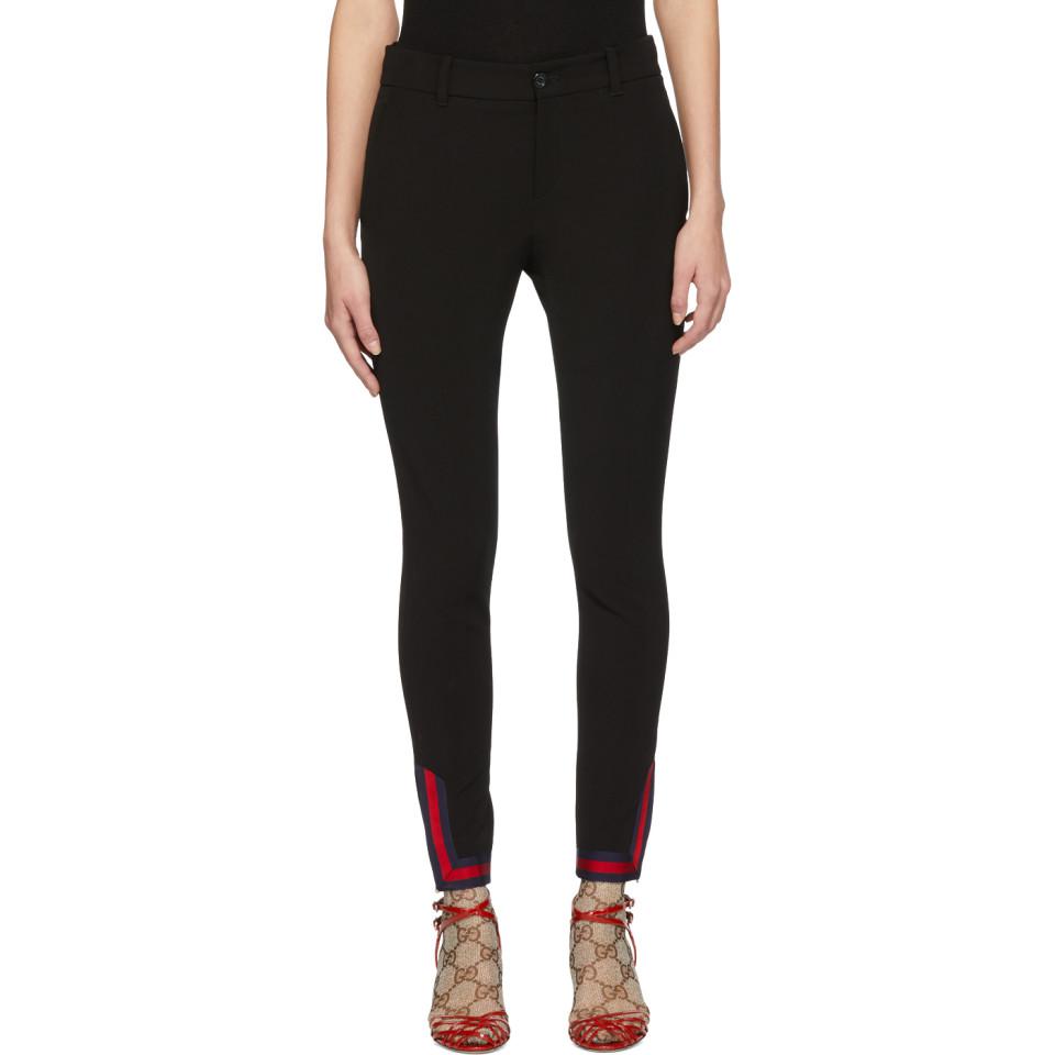 gucci web leggings