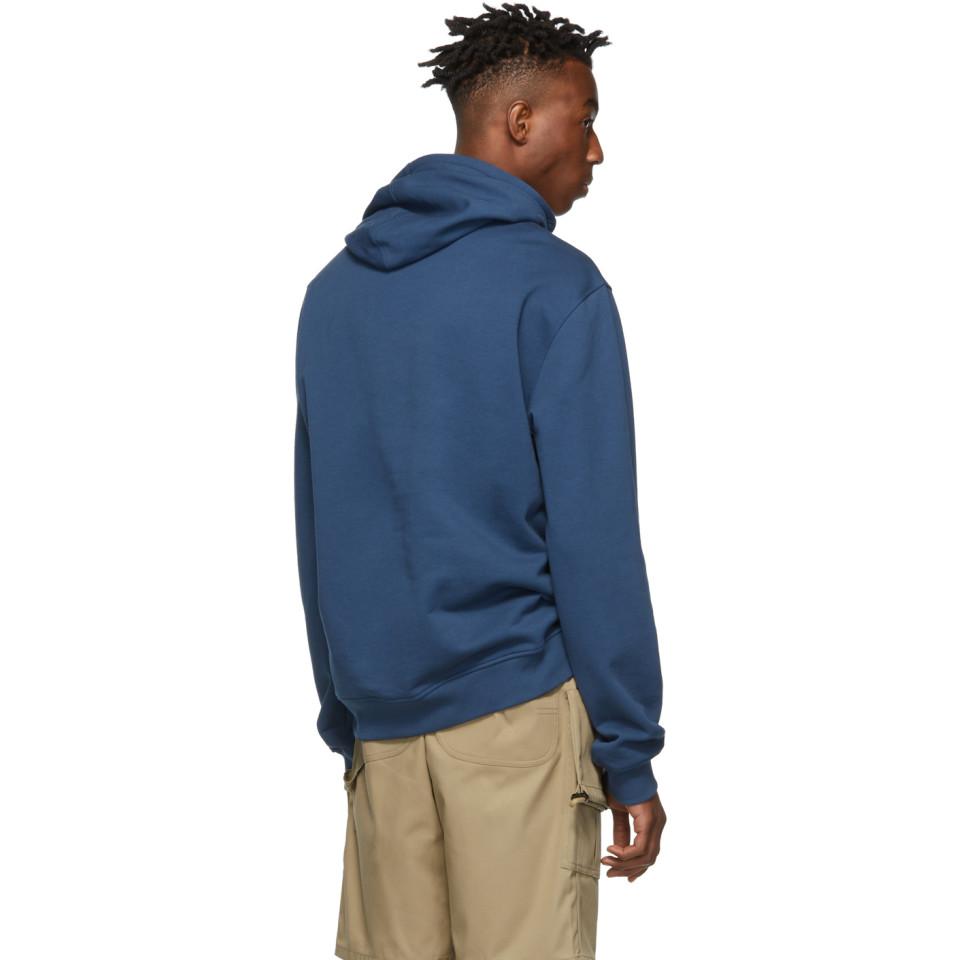 jacquemus blue hoodie