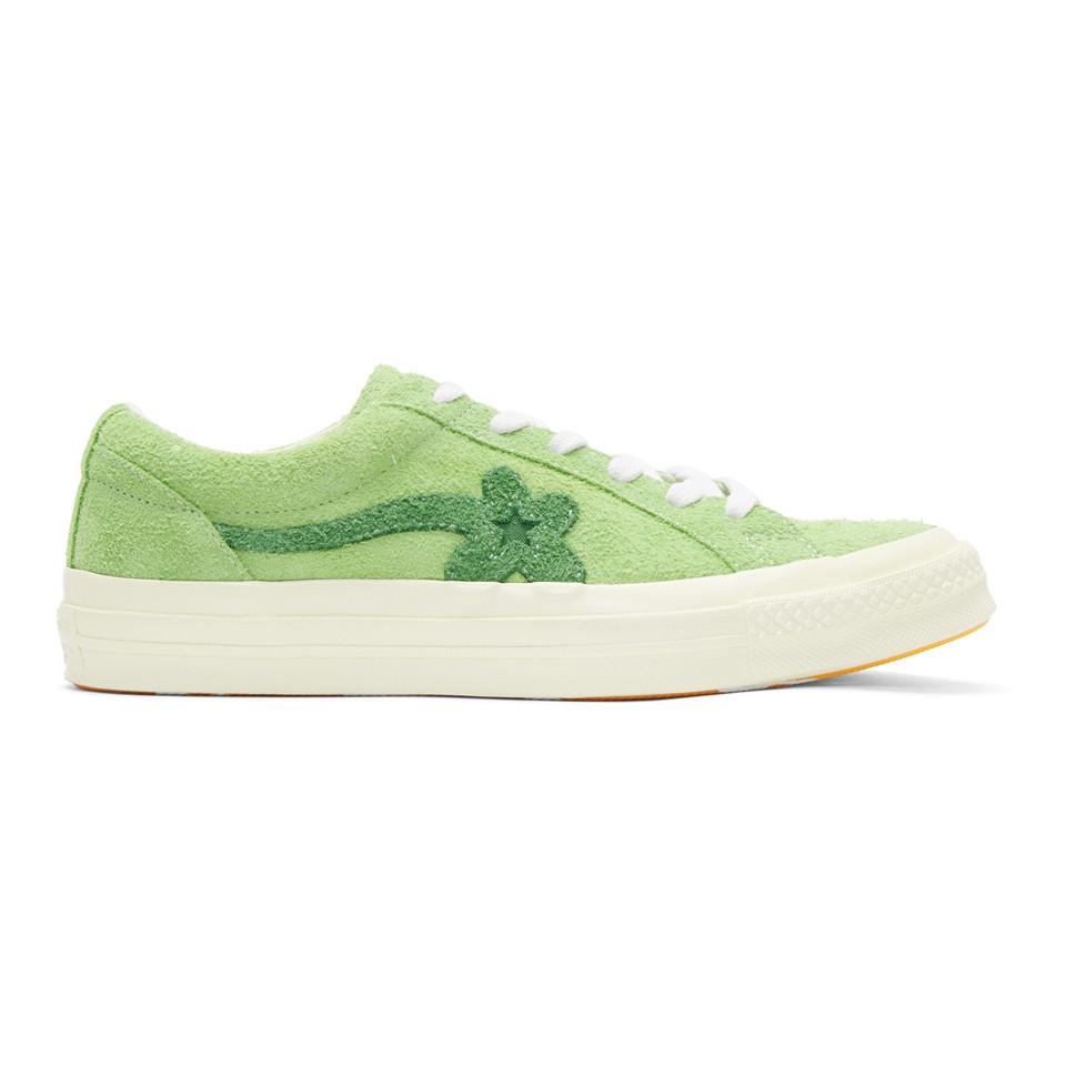 Converse Green Golf Le Fleur Edition One Star Sneakers | Lyst